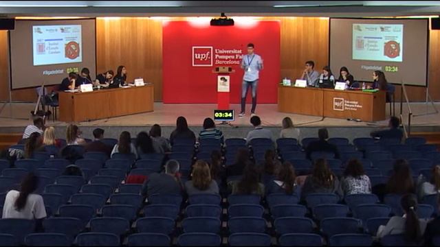 Lliga de Debat de Secundària i Batxillerat 2017. Semifinal, Sant Ermengol (UdA)-Nou Derramador (UMH смотреть онлайн