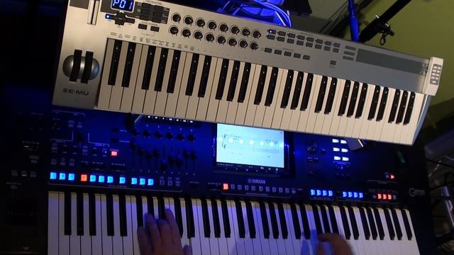 Abba The winner takes it all COVER by Albert on Yamaha Genos смотреть онлайн