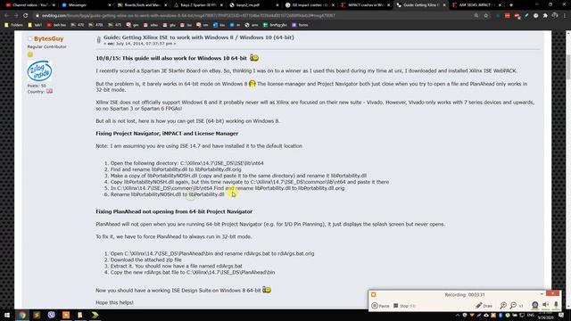 ISE program Basys 2 FPGA using Impact and adept 2 смотреть онлайн