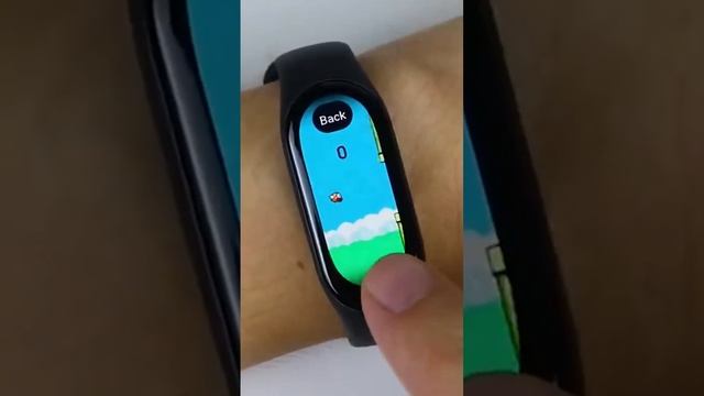 Play game on smart band Xiaomi mi band 7 смотреть онлайн