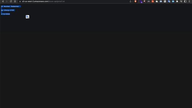 S3 Bucket Takeover | POC смотреть онлайн