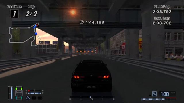 Gran Turismo 4 - Alfa Romeo 166 2.5 V6 24V '98 (Gameplay) смотреть онлайн
