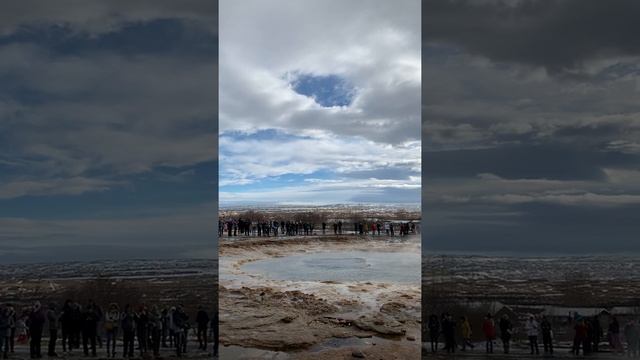 Исландия. Извержение гейзера Строккюр | geysir iceland strokkur смотреть онлайн