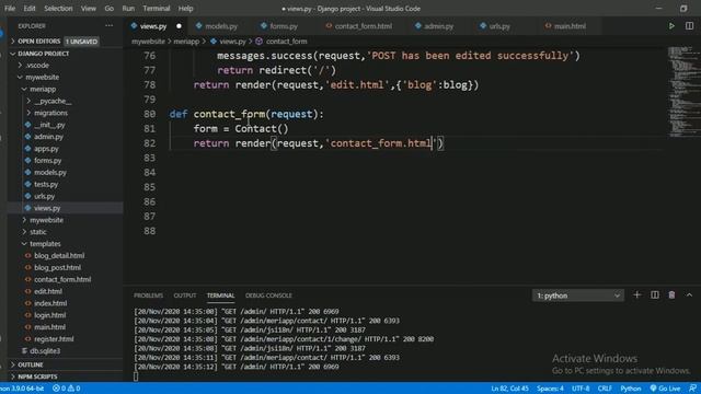 27:- Forms In Django In Hindi | Django Tutorial In Hindi смотреть онлайн