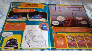 Cars Magazine With Sheriff/Журнал тачки с машинкой Шериф 2009 год 2 выпуск