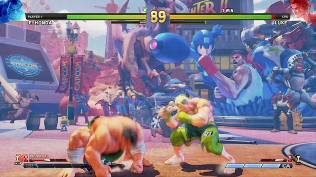 E.Honda vs Luke (Hardest) Street Fighter 5. | EPIC FIGHT смотреть онлайн