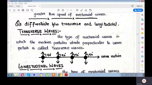Chapter 8 Waves notes Lecture 1 смотреть онлайн