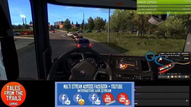 ? Live Gameplay: Euro Truck Simulator 2 - Come Say hello смотреть онлайн