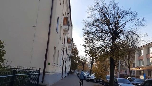 19октября ,Брест от жд вокзала в центр . смотреть онлайн