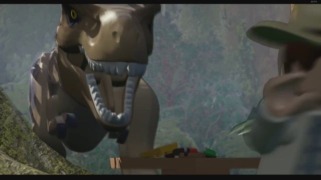 LEGO Jurassic World {PC} прохождение часть 13 — Моя Кусать Твоя Голова смотреть онлайн