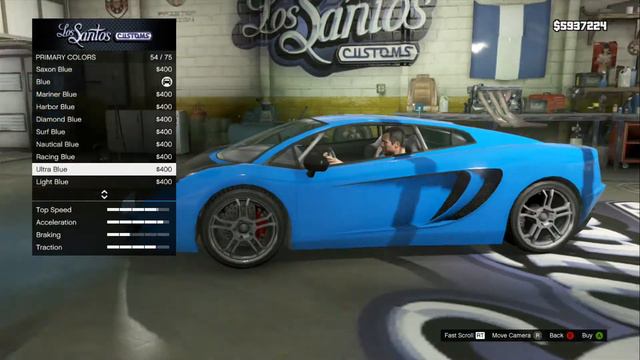 customizing the vacca -GTA 5 смотреть онлайн