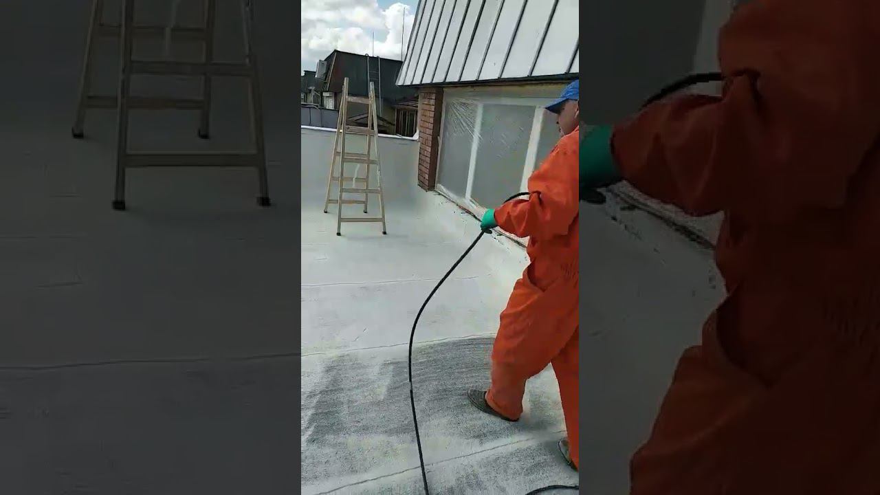 Нанесение жидкой кровли ЛКМ СССР в Болгарии. смотреть онлайн