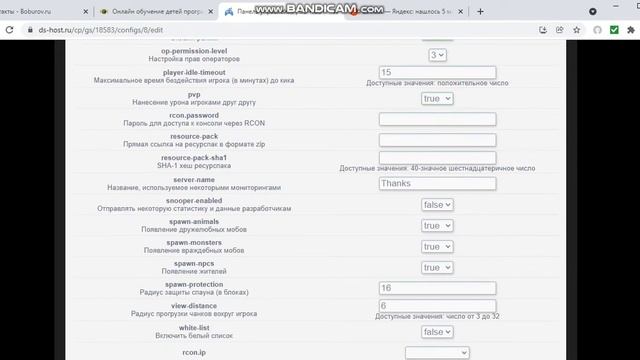 Программирование Minecraft на Python. Урок 11_1. Настройка и запуск игрового сервера Майнкрафт. смотреть онлайн