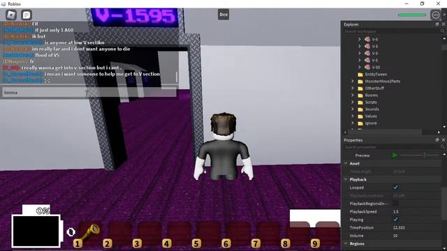 Where is the keycard bruh - Roblox INTERMINABLE ROOMS смотреть онлайн