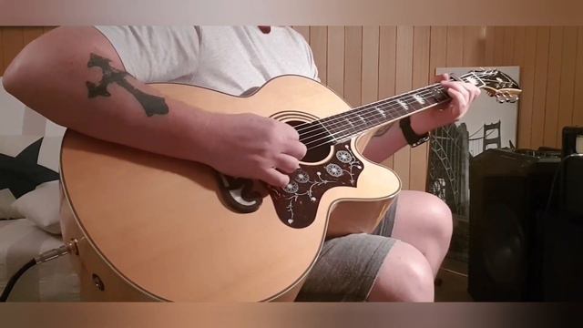Epiphone EJ 200 SCE... смотреть онлайн