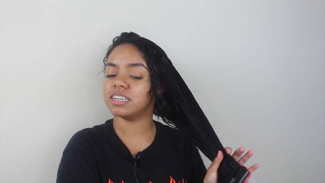 Updated Curly Hair Routine - Wash And Go ft Baby Hair смотреть онлайн