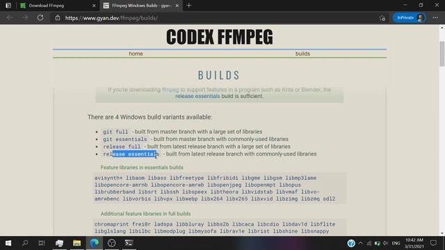 How to Download and Install Ffmpeg on Windows смотреть онлайн