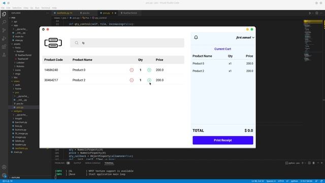 Python/Kivy POS System v2: 17 - POS Screen 12 смотреть онлайн