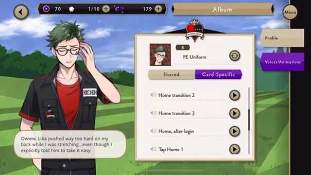 Twisted Wonderland, Trey Clover Card-Specific P.E. Uniform Voices [Official Translation] смотреть онлайн