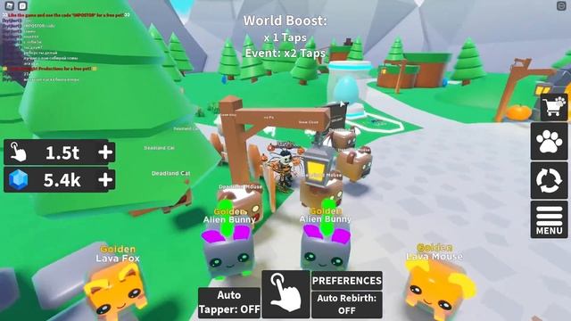 ЛУЧШИЙ КЛИКЕР В РОБЛОКС|TAPPING MANIA ROBLOX? смотреть онлайн