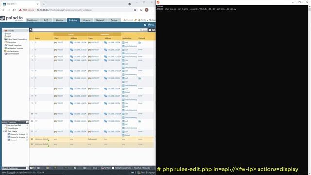 How to speed-up security policy changes on PaloAlto Networks Firewalls. смотреть онлайн