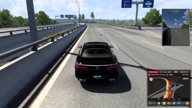 2021 Mercedes-Benz AMG S63 Coupe-Euro Truck Simulator 2 (1.49)