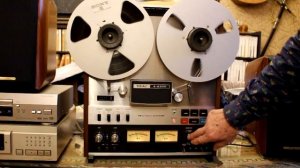 Демонстрация магнитофона Teac A-6300