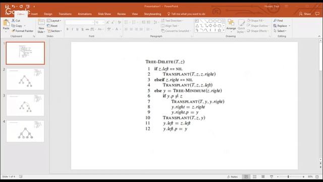 node deletion in binary search tree смотреть онлайн