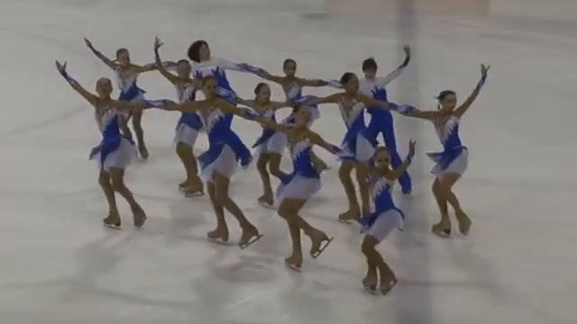 Синхронное катание ЧР 2011, Зилант, Казань.MPG смотреть онлайн