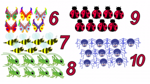 Счет до 10. Учим цифры. Насекомые. Развивающие мультики для детей.