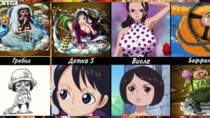 Персонажи Ван Пис в детстве | Ван Пис