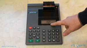 Смена даты, времени в кассовом аппарате Меркурий 130К