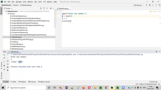 Default type of input received from input() and conversion (Selenium Python - Session 130) смотреть онлайн