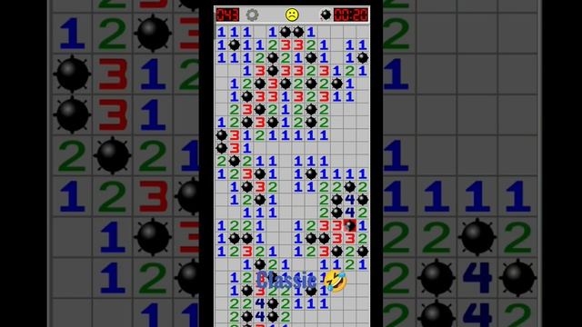 Classic Game Minesweeper #minesweeper #classicgames смотреть онлайн