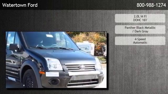 2013 Ford Transit Connect Van 114.6 XLT w/o side or rear door glass Van - Waverley смотреть онлайн