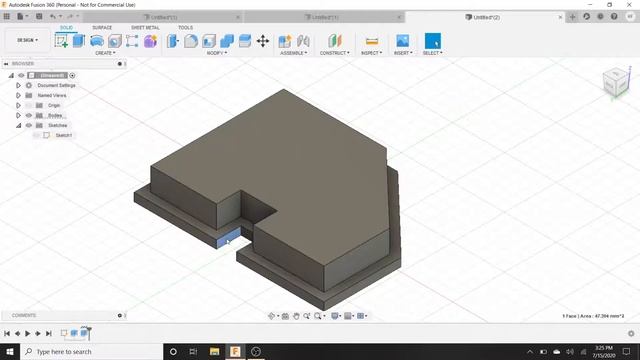 How to round off edges in fusion 360: fillet tool смотреть онлайн