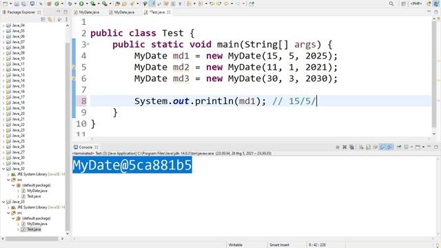 Java 33. Hiểu rõ phương thức toString trong lập trình Java | Tự học lập trình Java смотреть онлайн