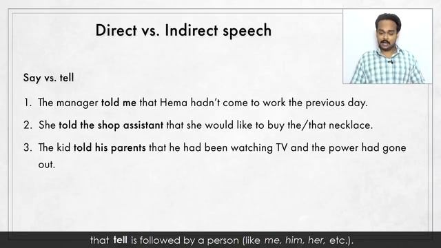 Direct, Indirect Speech Narration Reported Speech English Grammar with Exercises & Quiz смотреть онлайн
