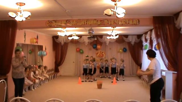 23февраля в старшей группе Гимназии №1404 "Гамма" 2017 год смотреть онлайн