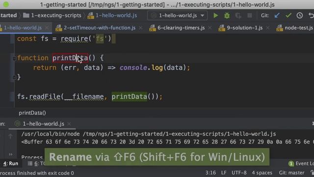 WebStorm Tips & Tricks #6: Use Shift + F6 to Rename смотреть онлайн