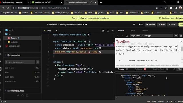 01. React Js Tutorial Series 2023-24 + Create First Application Online || Developers Diary смотреть онлайн