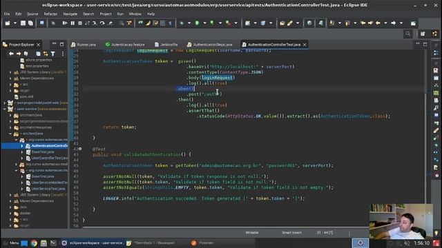 Vídeo 009.22 - Automação de Testes de API com Cucumber, Allure, RestAssured e JUnit para Springboot смотреть онлайн