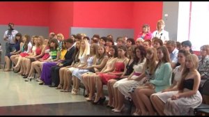 Вручение золотых и серебряных медалей выпускникам 11 классов