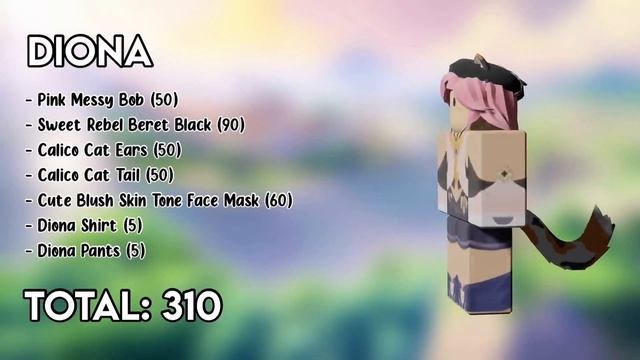 Genshin Impact Roblox Outfit Ideas