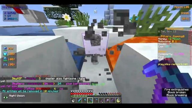 Playing Skyblocks with my Friend| Atharv Gaming Live смотреть онлайн