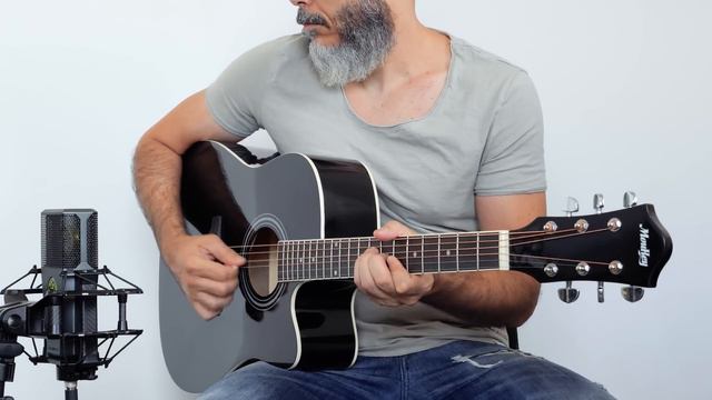 Chuck Berry - Johnny B. Goode - Acoustic Guitar Cover by Kfir Ochaion - Moukey Guitars смотреть онлайн