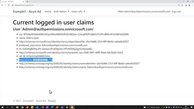 AuthPermissions Library - Using Azure Active Directory for login смотреть онлайн