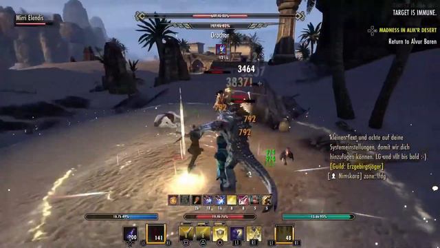 Elder Scrolls Online World Boss Hag Camp vs Magplar смотреть онлайн