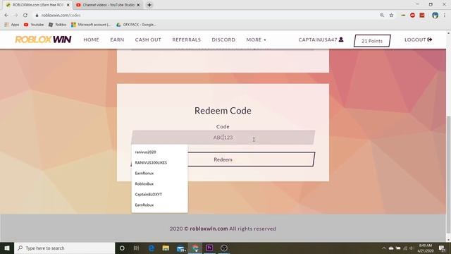 *NEW* Roblox Win 2 Robux Promo Code смотреть онлайн