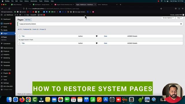 Restore WooCommerce Pages | Regenerate WooCommerce Deleted Pages | WooCommerce Tutorial 2022 смотреть онлайн